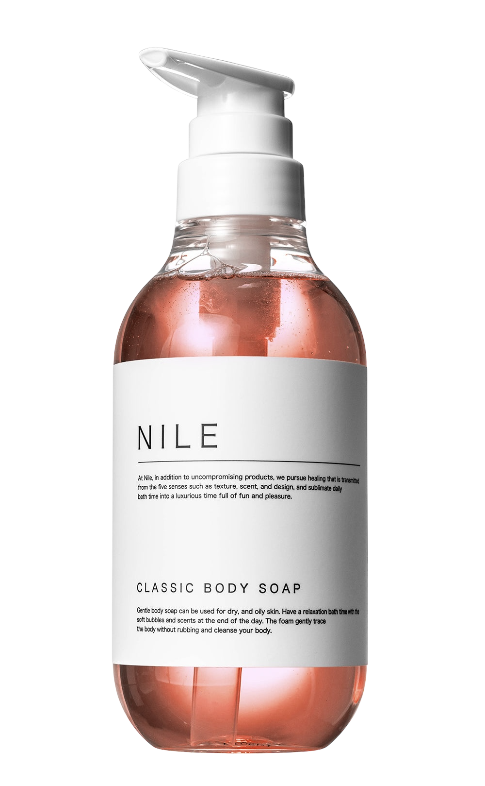 Nile Classic Body Soap 400ml - White Sabon