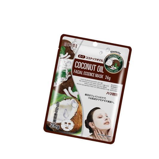 MITOMO Natural Coconut Oil Elasticity Facial Essence Mask 1 pc.