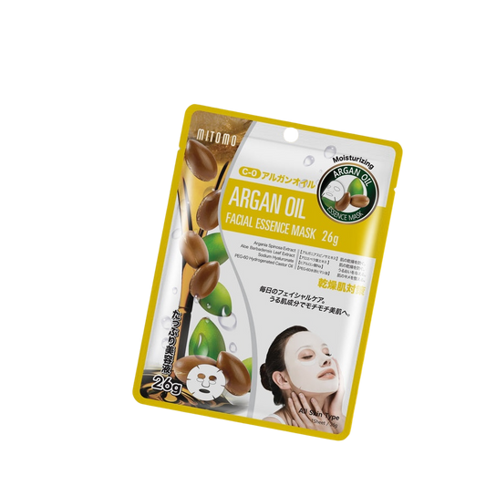 MITOMO Natural Argan Oil Moisturizing Facial Essence Mask 1 pcs