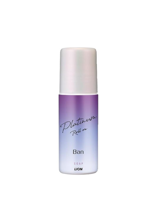 LION Ban Platinum Roll on deodorant that suppresses sweat odor