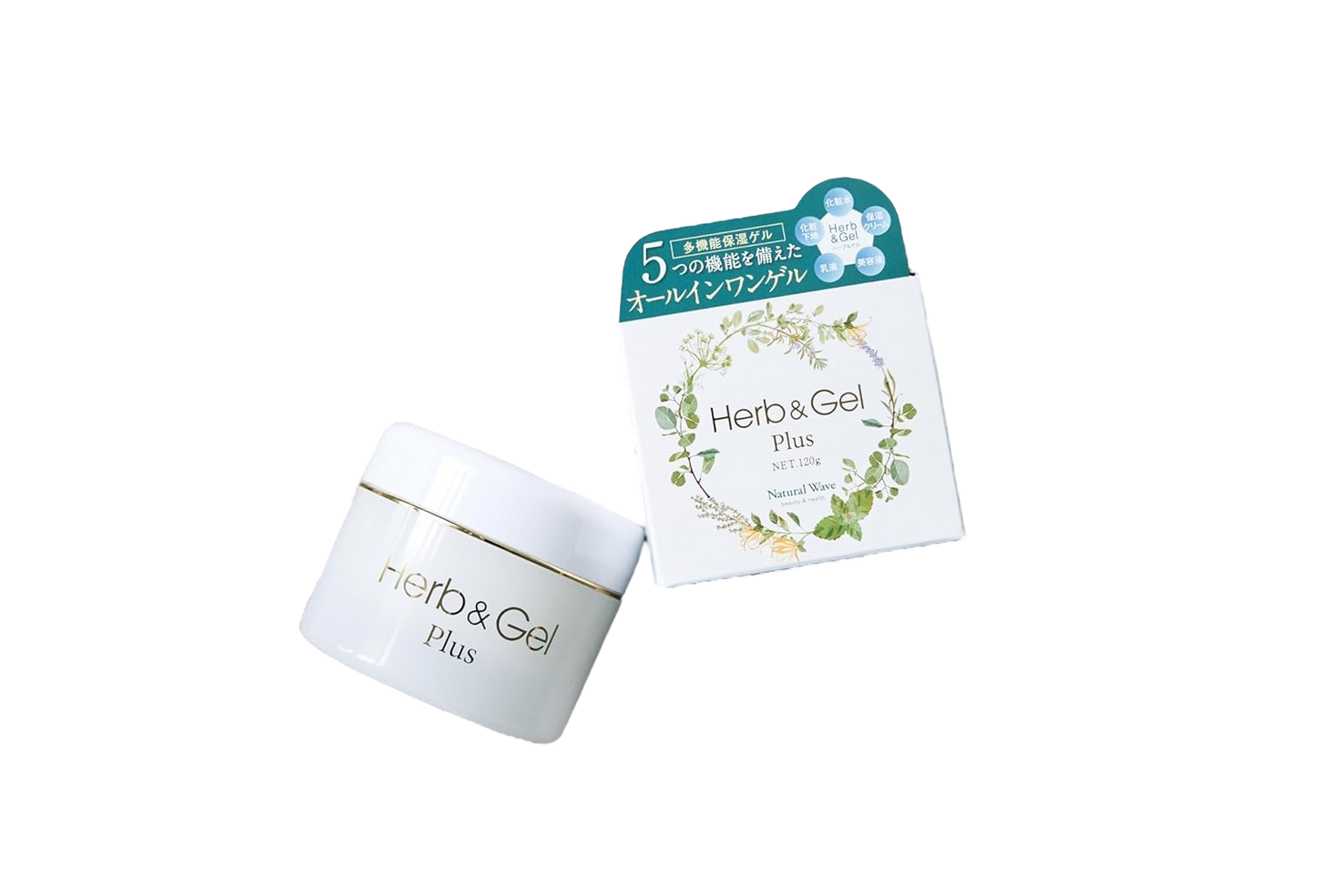 Herb & Gel PLUS — натуральный гель-крем 5-в-1 для ежедневного ухода