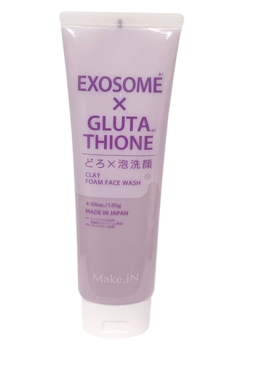 Exosomes x Glutathione Clay Foam Face Wash 130 g.