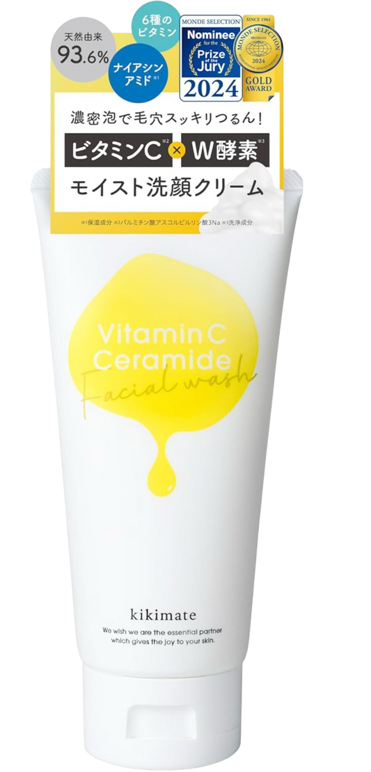 Kikimate Vitamin C , Ceramide Facial Wash