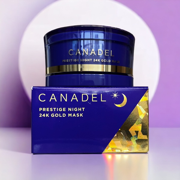 Non-Rinse Mask Canadel Prestige Night 24K Gold, 58 g.