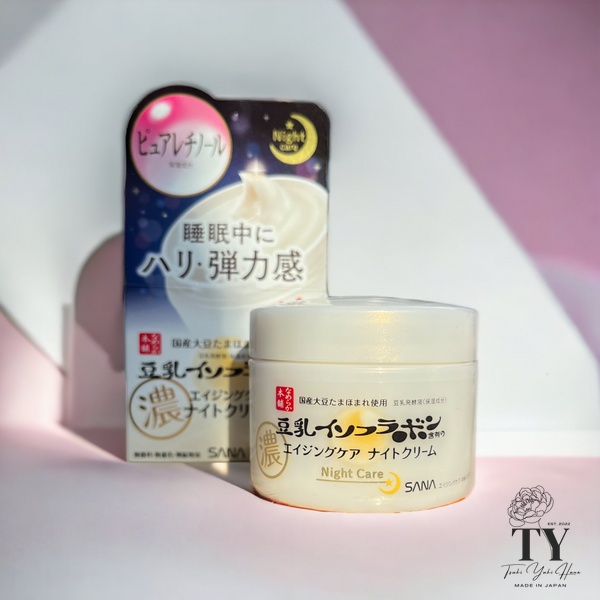 Sana Wrinkle Night Cream Nameraka Hompo (50 g)