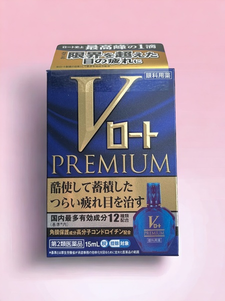 Rohto Японські краплі для очей з максимально живильним складом  V Premium ІС4 (15 мл) 130 фото